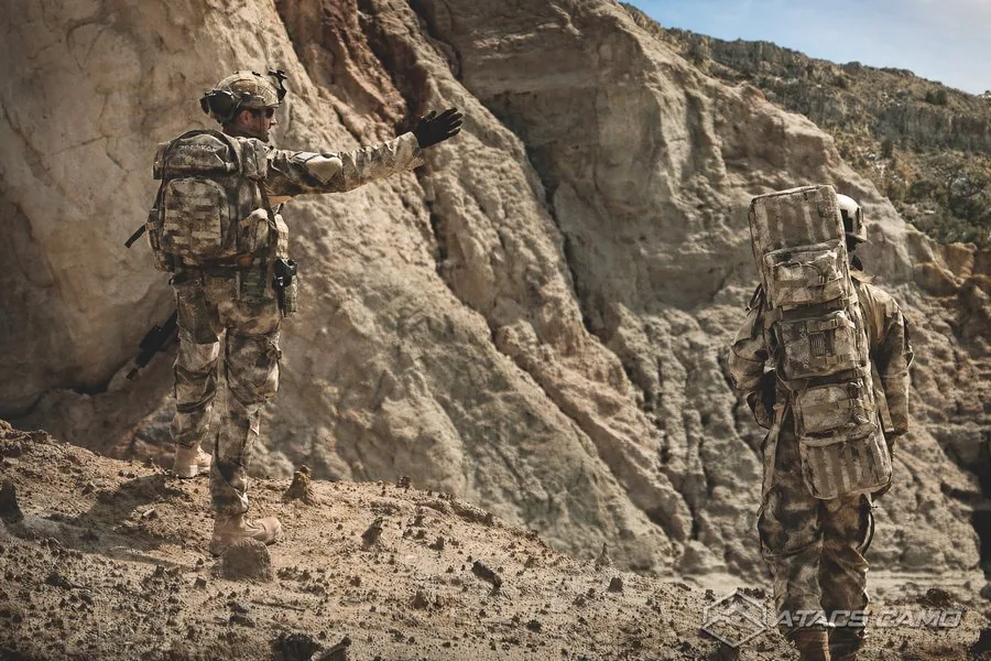 A-TACS Camo AU pattern operator, field 1