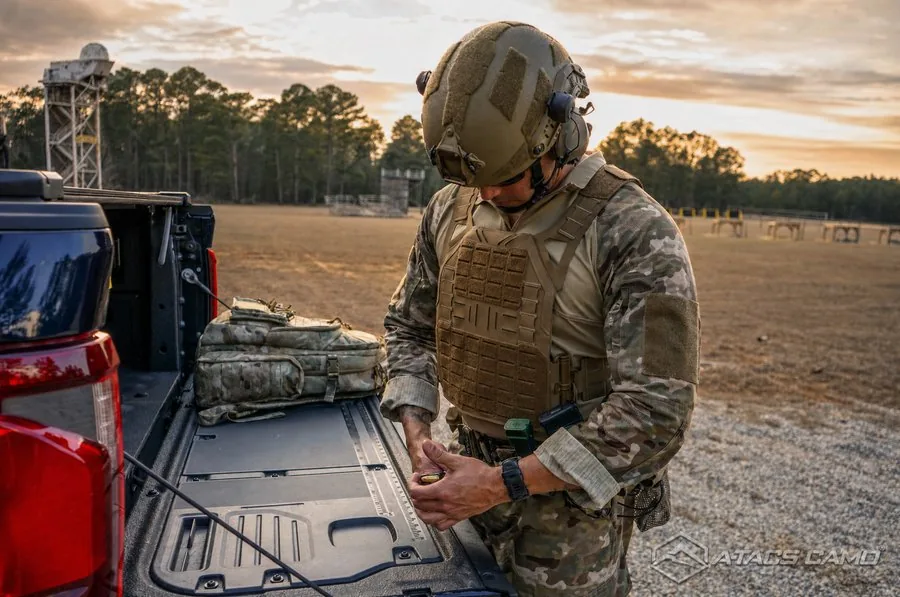 HARDD Warfighter and A-TACS Camo field photo