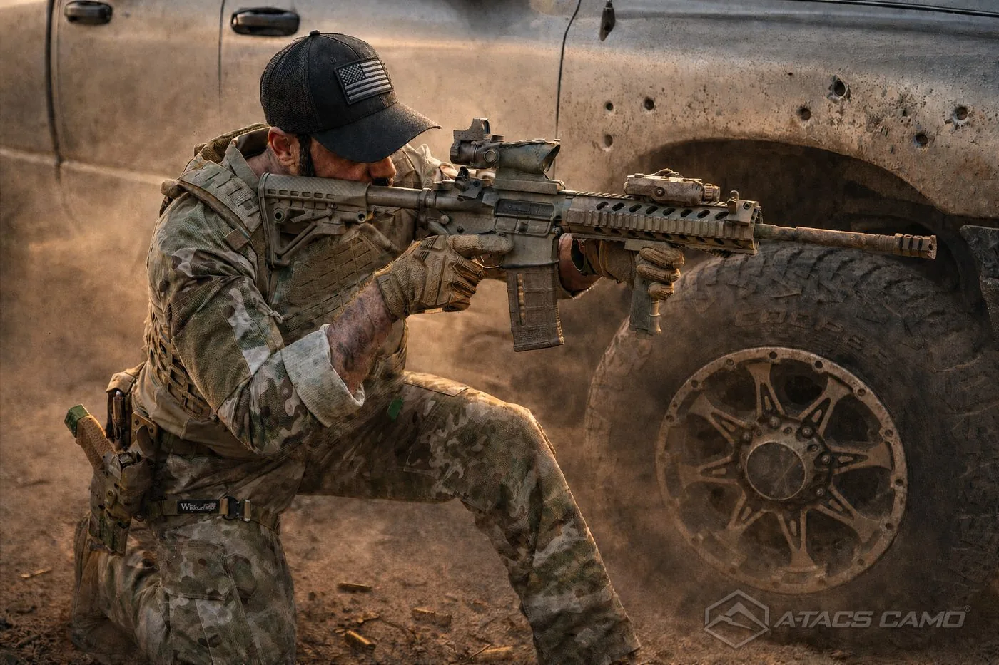 HARDD Warfighter operator in the field
